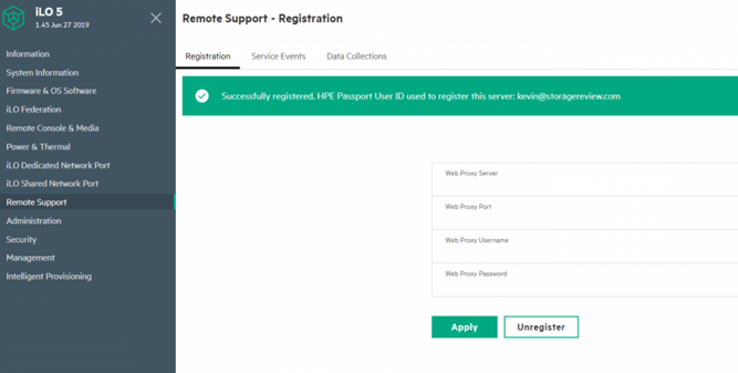 صفحه Registration در Remote Support آیلو